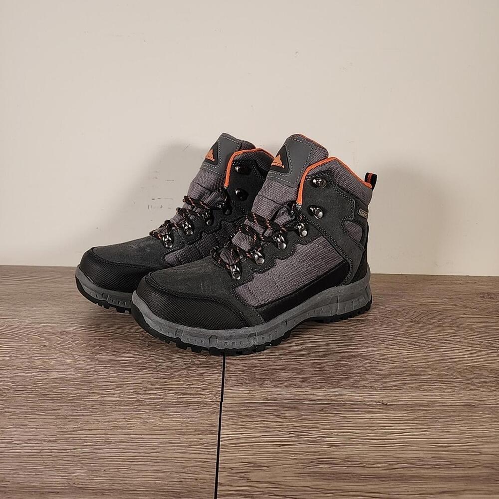 High Sierra Mens Cedar Waterproof Hiker Boot, Gray , Size 8